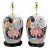 Lamps Ginger Jar Chinese Tobacco Leaf Pair For Sale