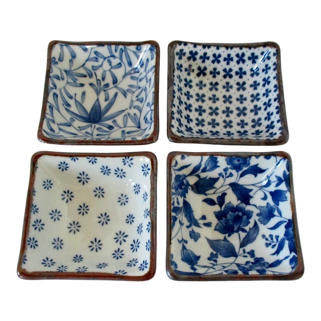 Japanese Porcelain Sauce Bowls, Set of 4 Chairish