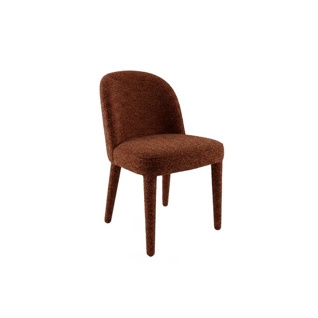 Contemporary Eclipse Dining Chair in Brown Camouflage by Moanne For Sale - Image 3 of 8