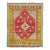 Early 20th Century Vivacious Turkish Tulu Square Scatter Size Rug - 3'6" x 3'10" For Sale
