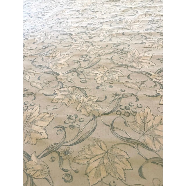 A delightful maple leaf entwined with berries and vines. A beautiful shade of green with a tan background. A weight...