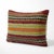 Mid-Century Modern Turkish Kilim Lumbar Pillow Cover 15'' X 23'' For Sale - Image 3 of 4