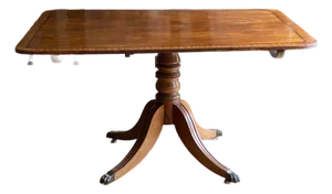Antique American Mahogany Sheraton Tilt-Top Breakfast Table - Priced to Sell