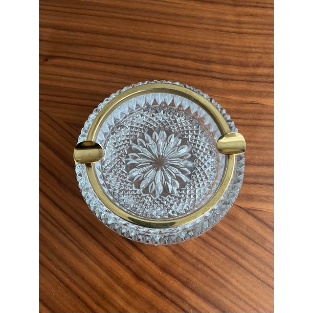 Found at an estate sale outside of Kennebunkport, this exquisite piece is perfect for your mid-century bar cart. There are...