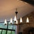 Modern Art Deco Opaline and Brass Chandelier, 1950s For Sale - Image 3 of 18