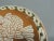 Vintage Round Greek Decorative Hand-Painted Folk Art Decorative Plate For Sale - Image 4 of 5