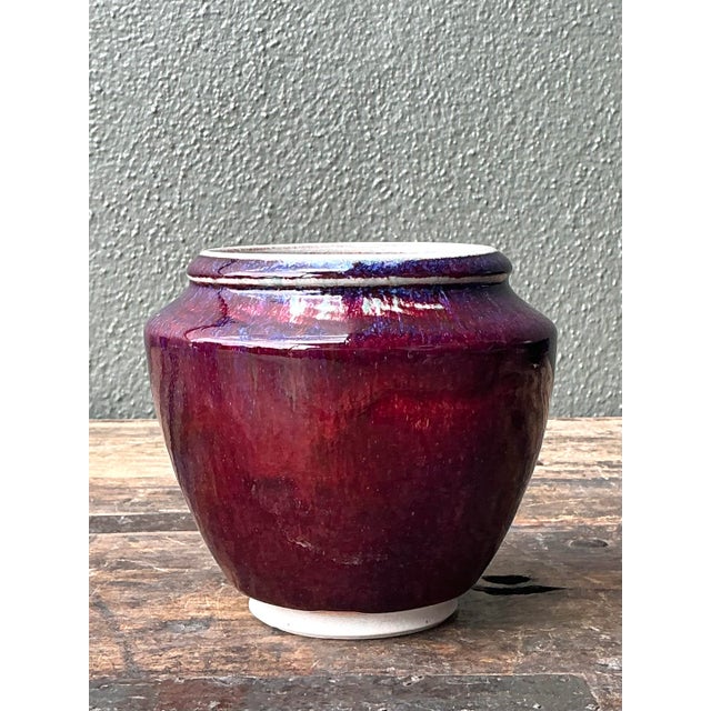 Vintage Original Studio Pottery Pot For Sale - Image 4 of 12