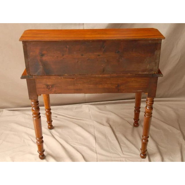 French Desk with Castle, 1860 For Sale - Image 11 of 12