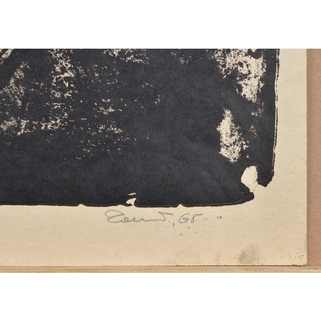 Albert Goltjakovs, Portrait, 1965, Monogram For Sale - Image 3 of 4