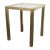 Vintage Satin Finish Brass Side Table For Sale - Image 9 of 9