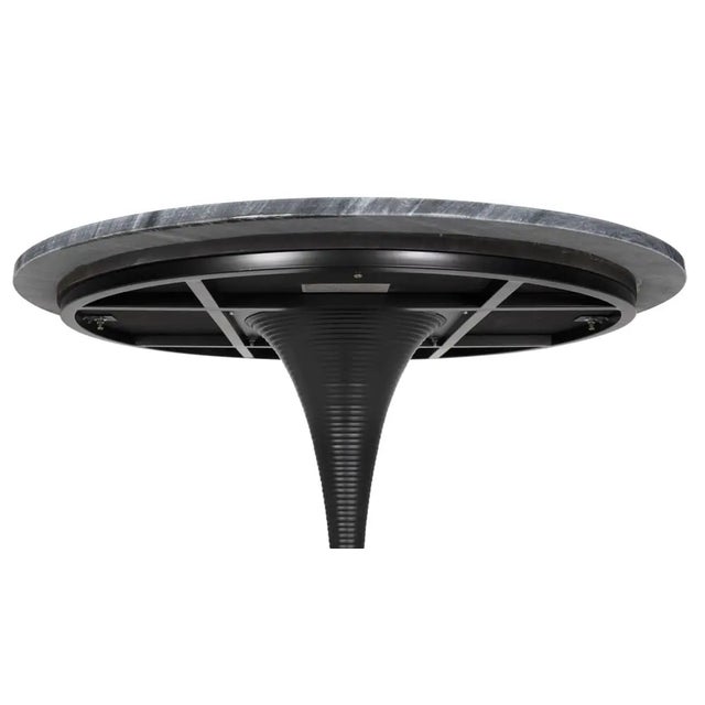 The Joni Bar Table boasts a spacious 36 x 36-inch surface, providing ample room for drinks, appetizers, or casual...