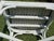 White Vintage McGuire Painted Rattan Chippendale Chair For Sale - Image 8 of 12
