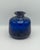 Vintage Hand-Blown Cobalt Blue Scavo Murano Glass Vase from Seguso Vetri D'Arte, 1980s For Sale - Image 13 of 13