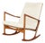 Model 650-15 Rocking Chair by Ib Kofod-Larsen for Chr. Linneberg Møbelfabrik, 1960s For Sale