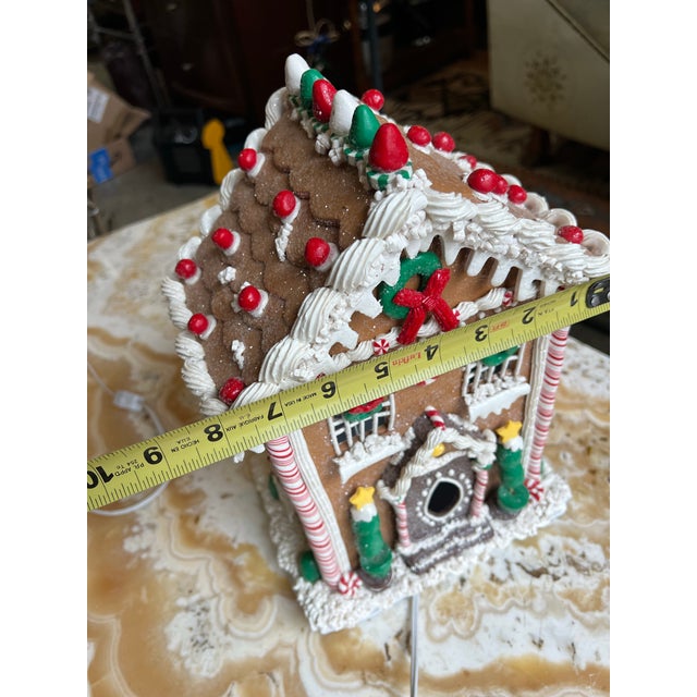 1970s Vintage Light-Up Christmas House Decoration For Sale - Image 5 of 11