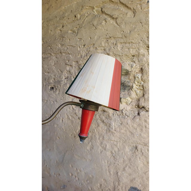 1950s Vintage 3-Light Shelf Floor Lamp, 1950s For Sale - Image 5 of 9