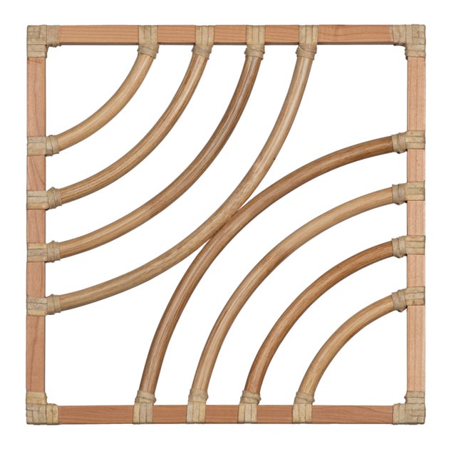Swirl Writing Desk - Natural For Sale In West Palm - Image 6 of 8