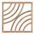 Swirl Writing Desk - Natural For Sale In West Palm - Image 6 of 8