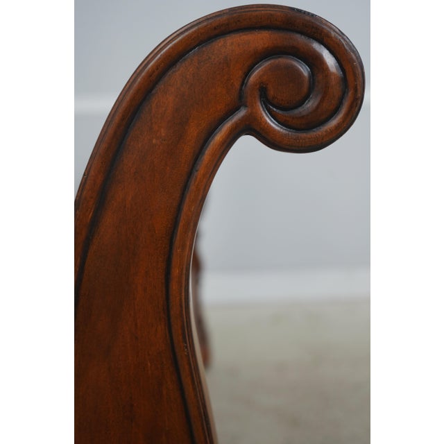 Ethan Allen Queen Size Tuscany Sleigh Bed For Sale - Image 12 of 17