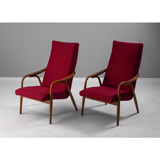Armchairs from TON, 1970s, Set of 2 For Sale - Image 6 of 7