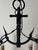 Art Deco Cast Iron Viking Longboat Chandelier, 1940s For Sale - Image 6 of 18
