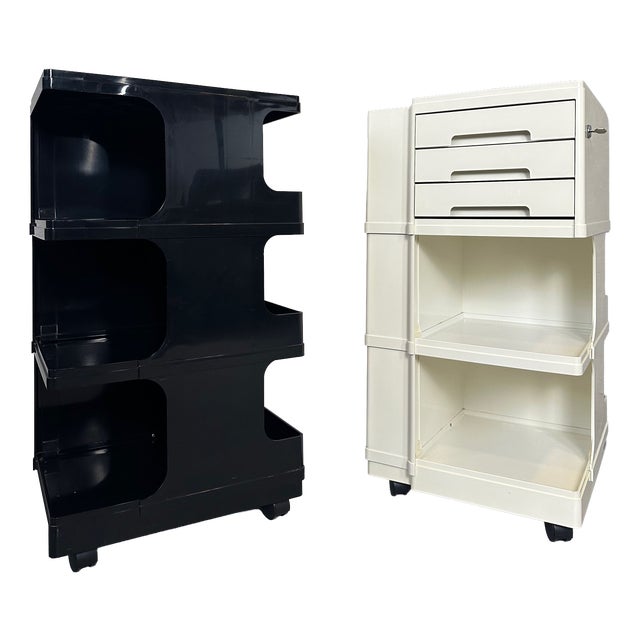 Stile Neolt Trolley by Giovanni Pelis, 1970s, Set of 2 For Sale