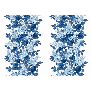 Bar Harbor All Over Blue Fabric by the Yard For Sale