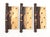 Mid 20th Century Set of Stanley 5 X 5 In. Cast Iron Ball Bearing Door Hinges For Sale - Image 5 of 6