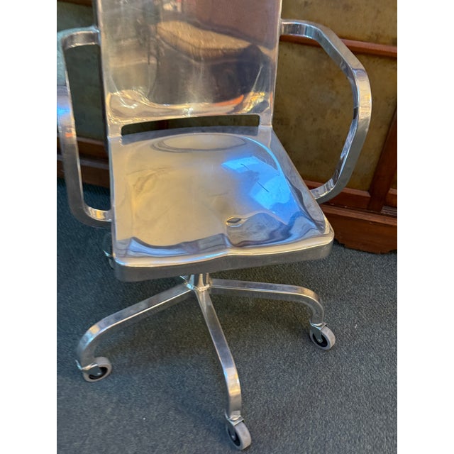 Philippe Starck for Emeco Hudson Swivel Armchair For Sale - Image 9 of 12