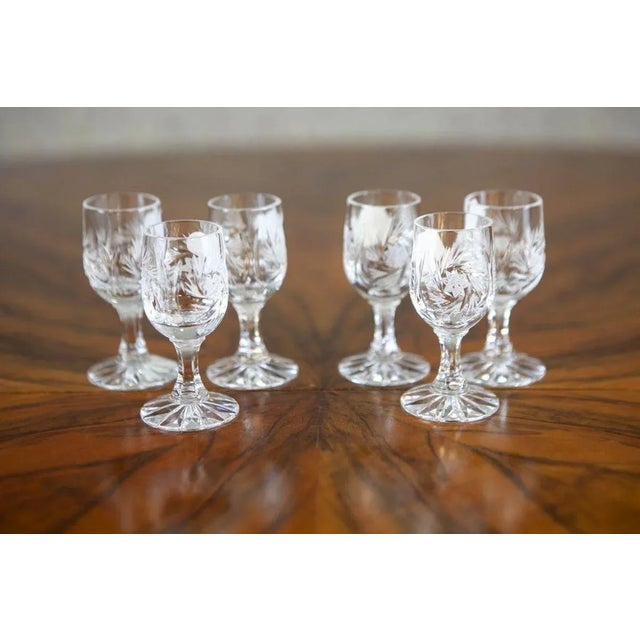 Contemporary 25 ml Glasses by Huta Julia, Set of 6 For Sale - Image 3 of 7