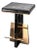 "Diamente" Bar Stool With Stainless Steel and Bronze For Sale