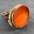 Gold Large Carnelian Yellow Gold Fob Charm Pendant, 1890s For Sale - Image 8 of 18