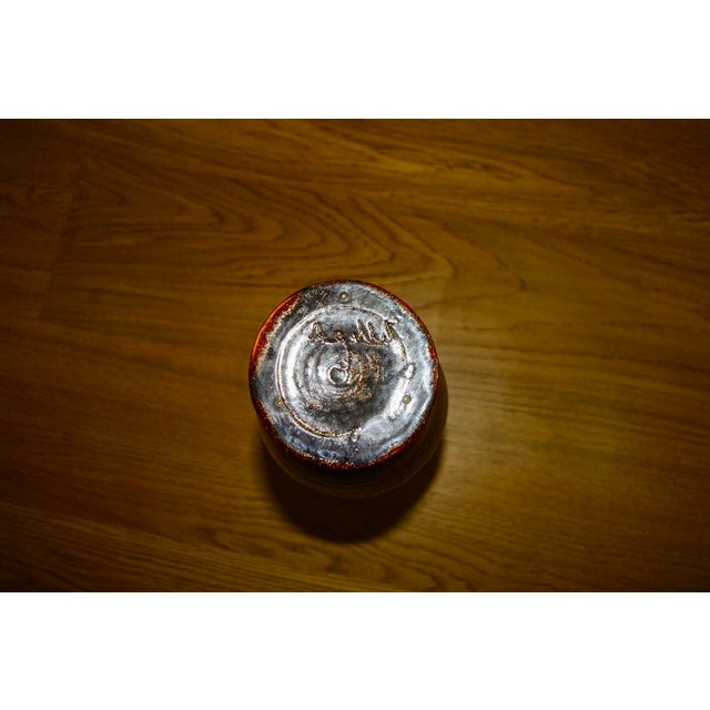 Ceramic Ceramic Vase from Accolay, France, 1960s For Sale - Image 7 of 9