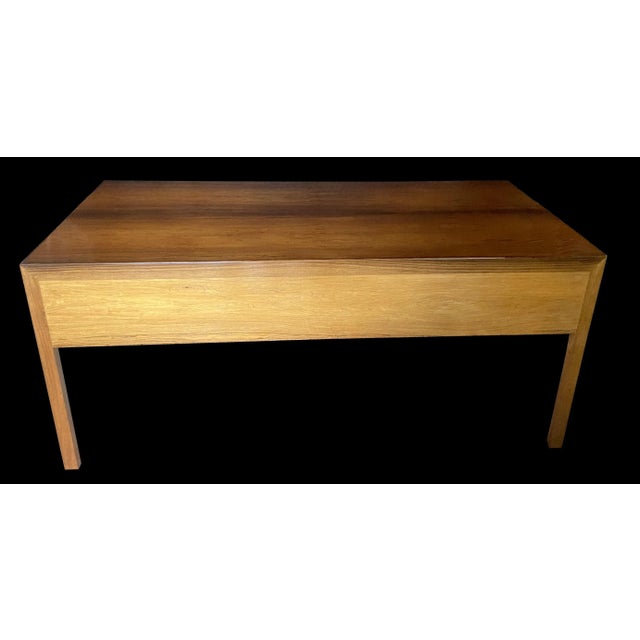 Wood Santos Rosewood Desk Town by Ejner Larsen & Axle Bender Madsen for Wiily Beck For Sale - Image 7 of 9