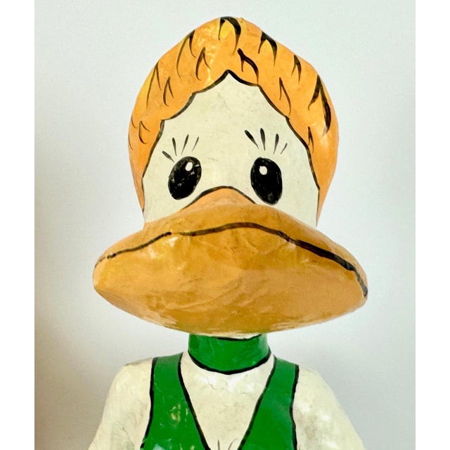 1960s French Papier-Mâché Dancing Ducks, 1960s, Set of 2 For Sale - Image 5 of 18