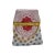 Late 20th Century Late 20th Century Porcelain Miniature Floral Purse Trinket Box For Sale - Image 5 of 6