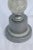 2000 - 2009 Deco Bronze Spools Hardware Silver Painted Finish Rock Crystal Lamps - a Pair For Sale - Image 5 of 7