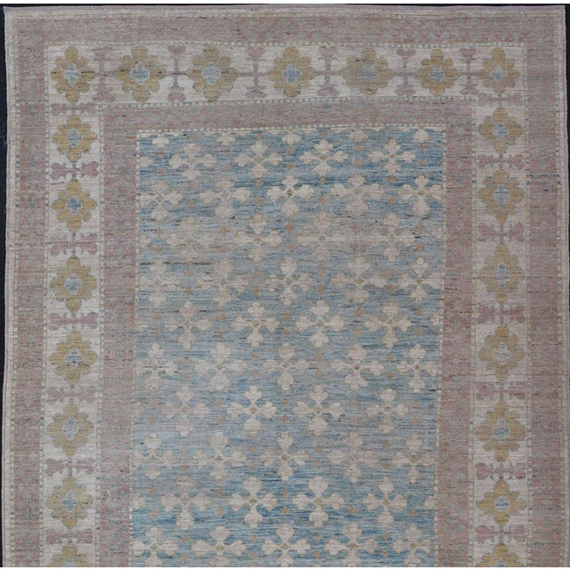Keivan Woven Arts Khotan Design Gallery Rug, Wool, Afghan, 8'3 X 15'2 For Sale In Atlanta - Image 6 of 15