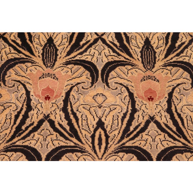 1990s 1990s Art Nouveau William Morris Pak Persian Area Rug - 6'1" X 9'0" For Sale In New York - Image 6 of 10