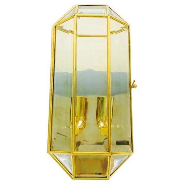 Mid-Century Modern Italian Octagonal Wall Lamp, Italy, 1960s For Sale - Image 13 of 13