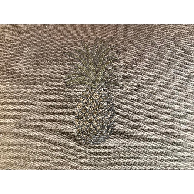 Brown Ethan Allen Horizons Collection Dining Table & 6 Chairs For Sale - Image 8 of 12