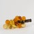 Mid-Century Modern Vintage Yellow Lucite Grape Sculptures - a Pair For Sale - Image 3 of 12