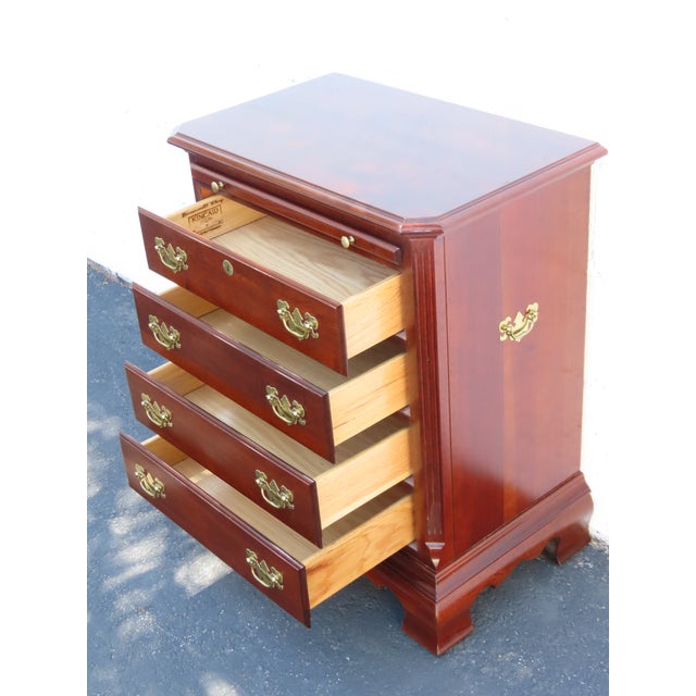 Kincaid Furniture Large Nightstands End Side Bedside Table 6651 For Sale - Image 17 of 18