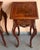 Wood French Classic Louis XV Style Marquetry Nightstands With Drawer, 1910 For Sale - Image 7 of 11