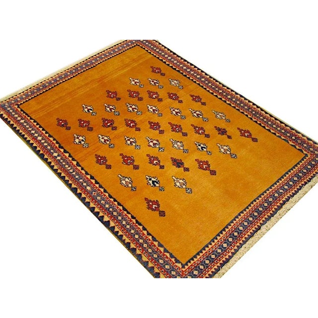 Gabbeh Loribaft Rug, 1980s For Sale - Image 9 of 11