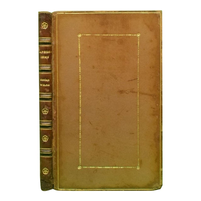 "Aphorisms of Oscar Wilde" 1923 Wilde, Oscar Sutton, g.n. For Sale