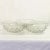 Mid Century Modern Three Part Glass Serving Dish For Sale - Image 4 of 7