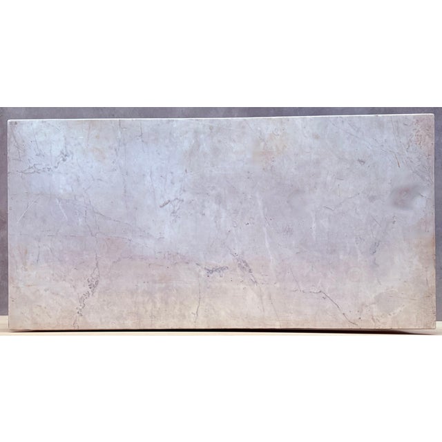 Antique French Empire Fruitwood Console Table with drawer, Early 20th Century For Sale - Image 4 of 18