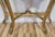 Vintage Rococo French Style 20th C Gilt Carved Wood Marble Console Table & Mirror For Sale - Image 11 of 15