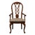 Universal Furniture Cherry Contemporary Transitional Style Dining Arm Chair For Sale